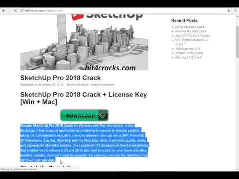 Serial number for sketchup pro 2018